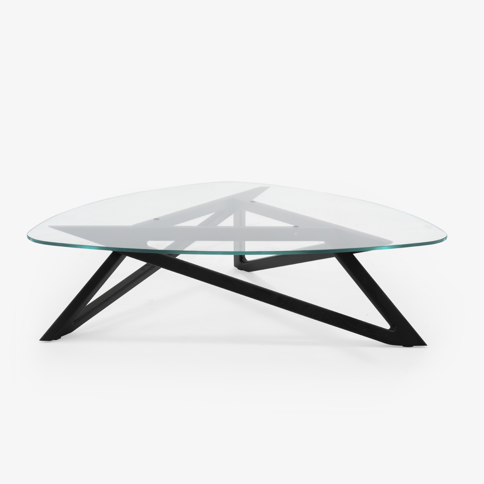 Image Low table black stained ash  1