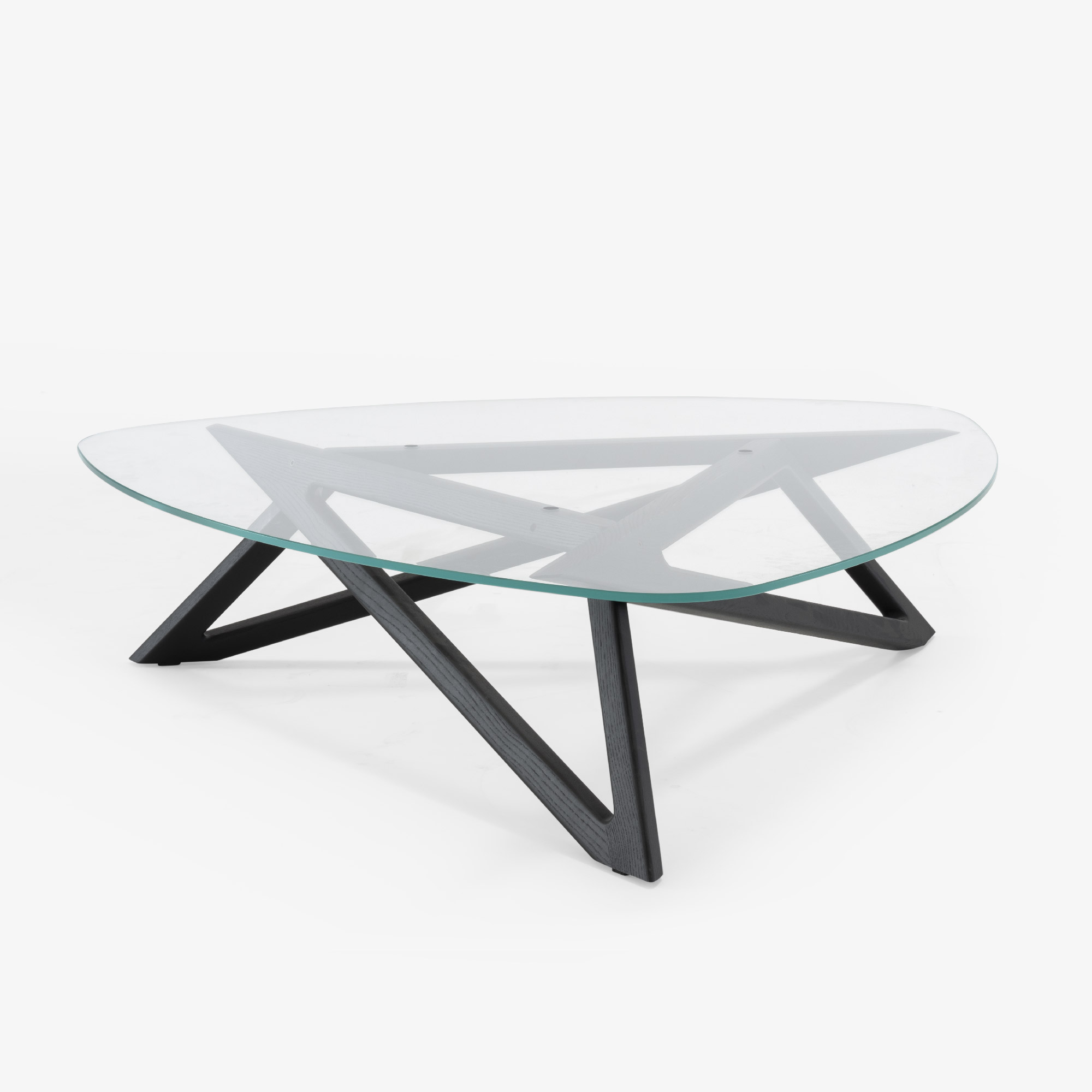 Image Low table black stained ash  3