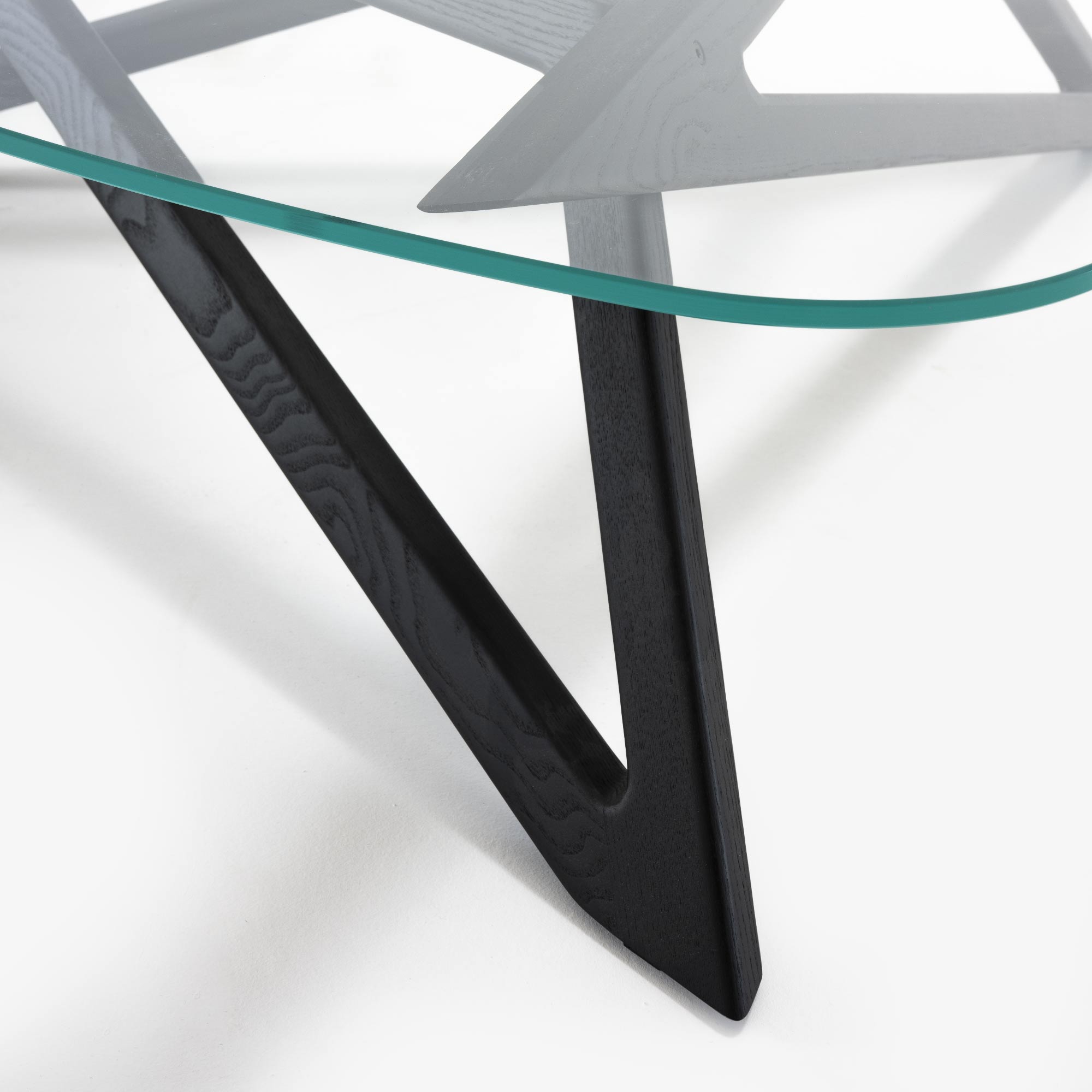 Image Low table black stained ash  5