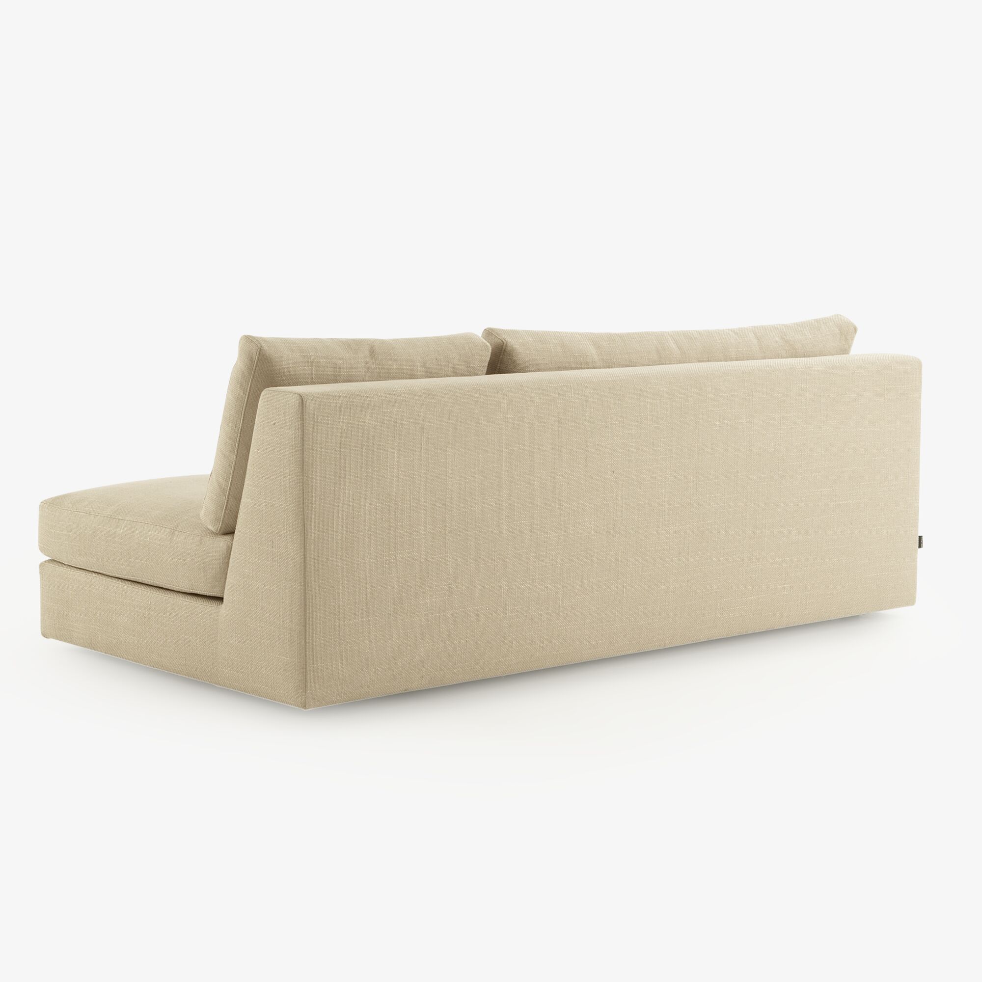 Image Large settee without arms   3