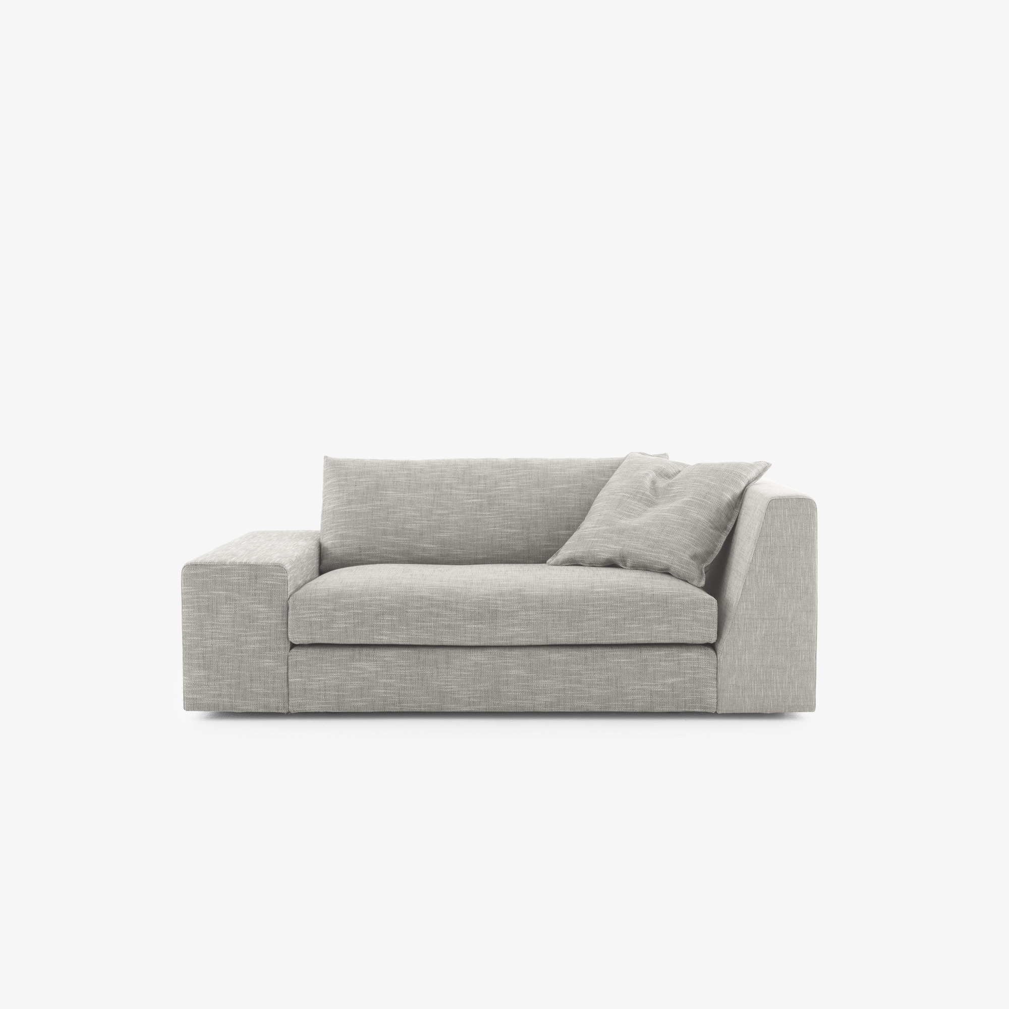 Image SMALL ASYMMETRICAL SETTEE COMPLETE ITEM