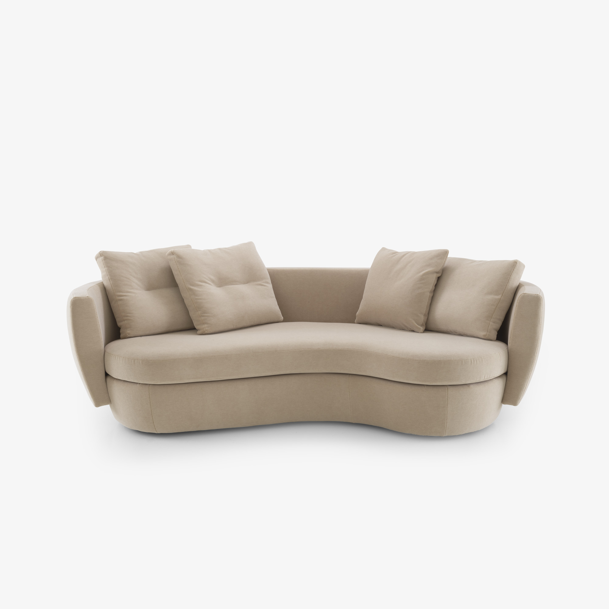 Image CURVED SETTEE COMPLETE ITEM 