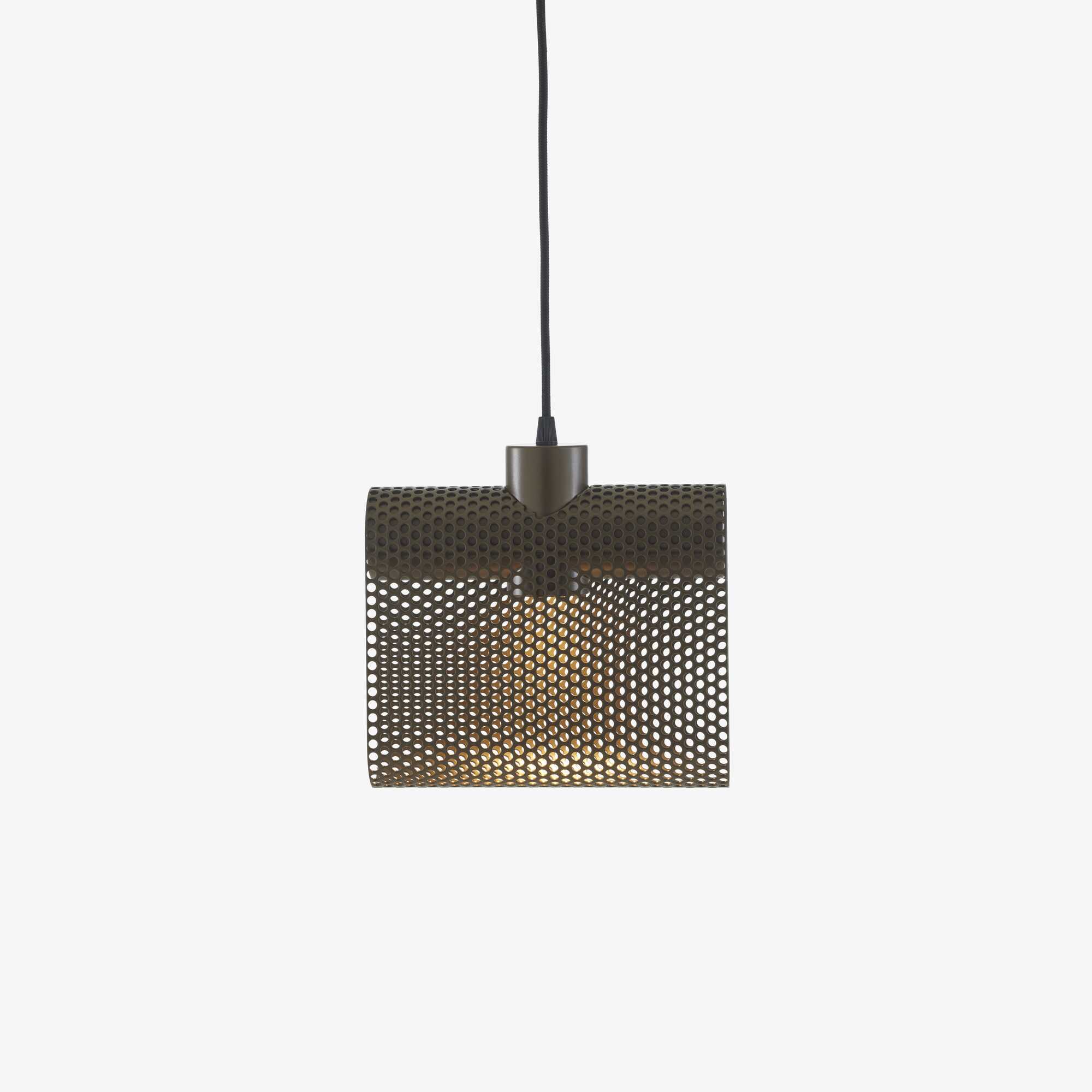 Image SUSPENDED CEILING LIGHT BRONZE 