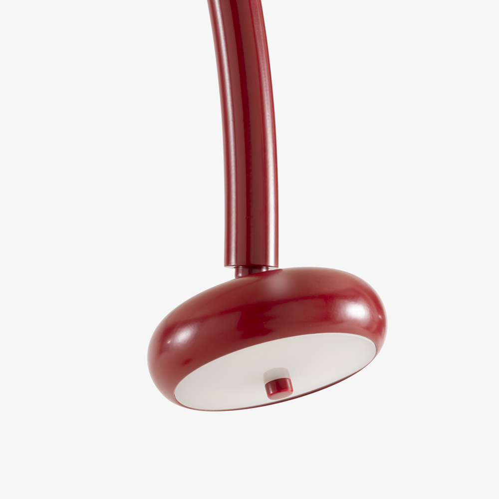 Image Reading lamp red laquer  3