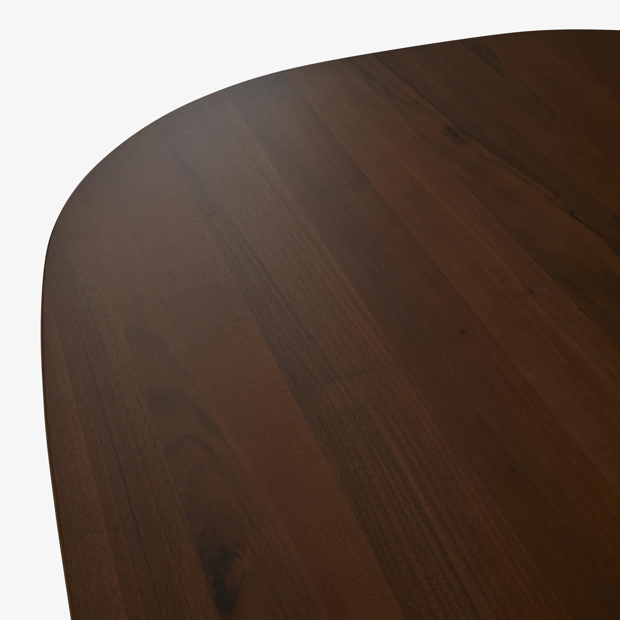 Image Dining table walnut base in black stained ash 4