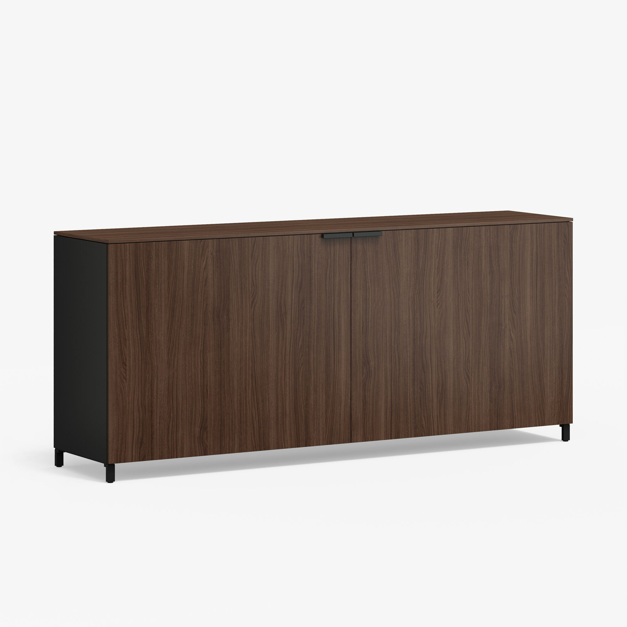 Image Sideboard coplanar doors dark walnut c 2h 2