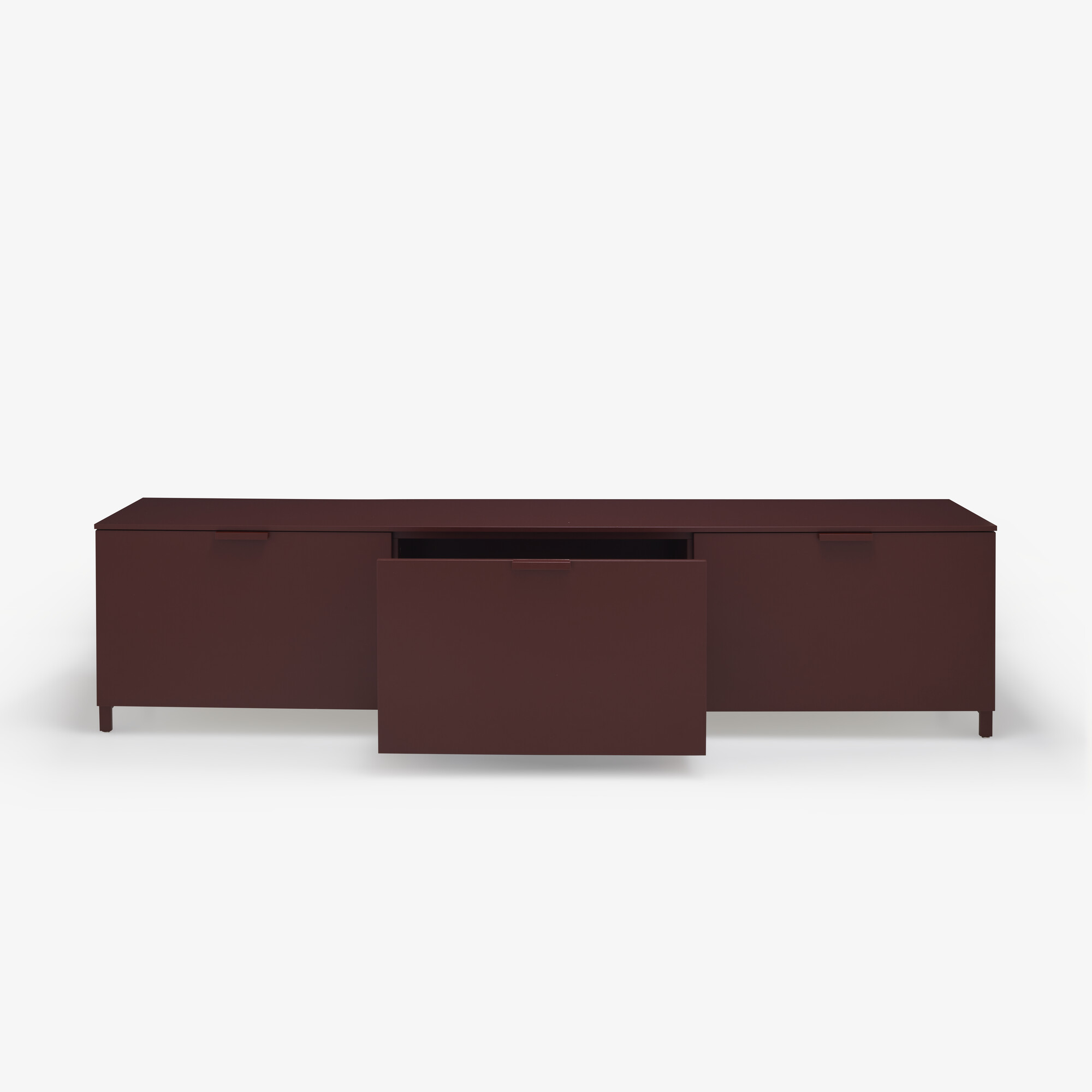 Image Tv cabinet 2 flap doors + 1 drawer  3