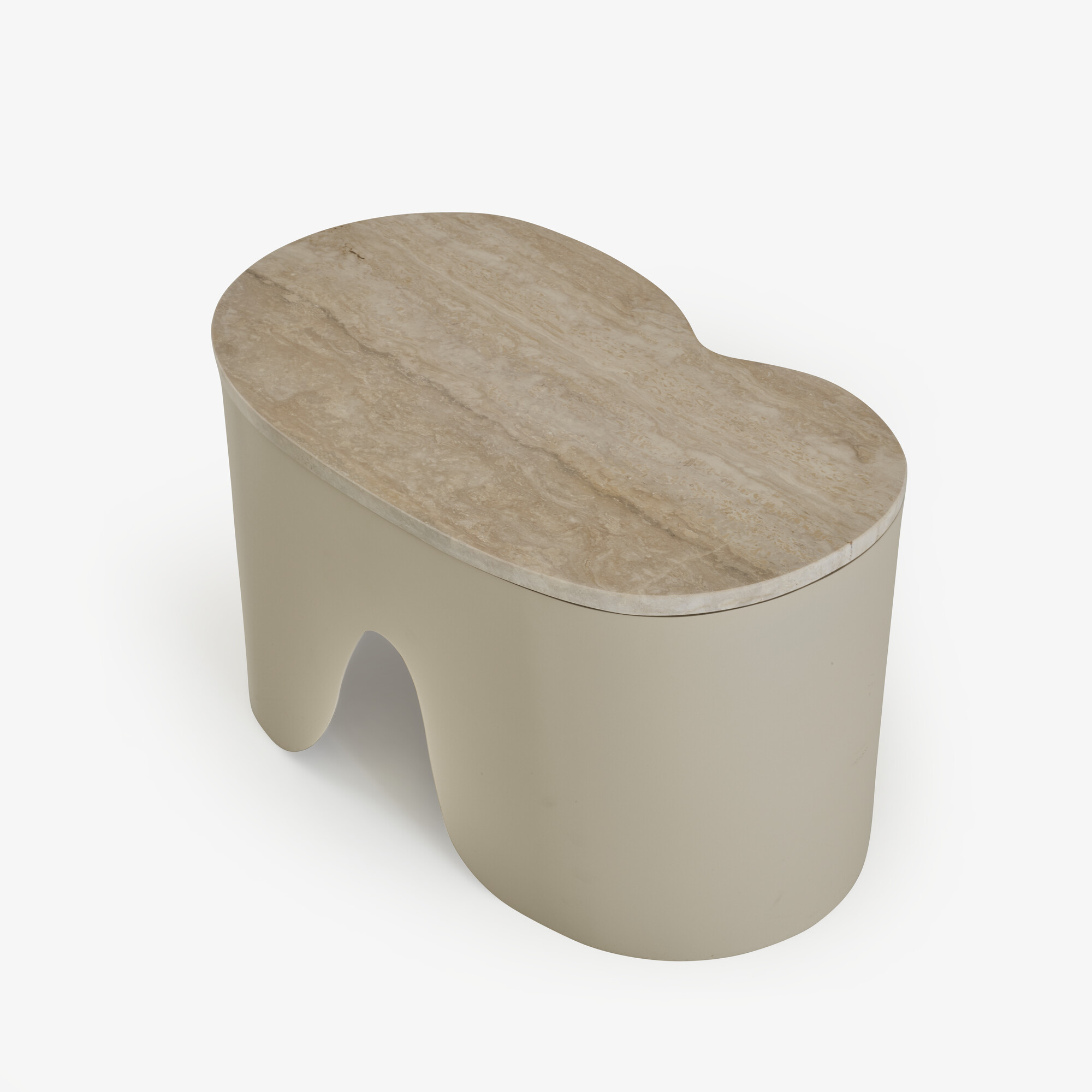 Image Table basse plateau en travertin petit modèle 4