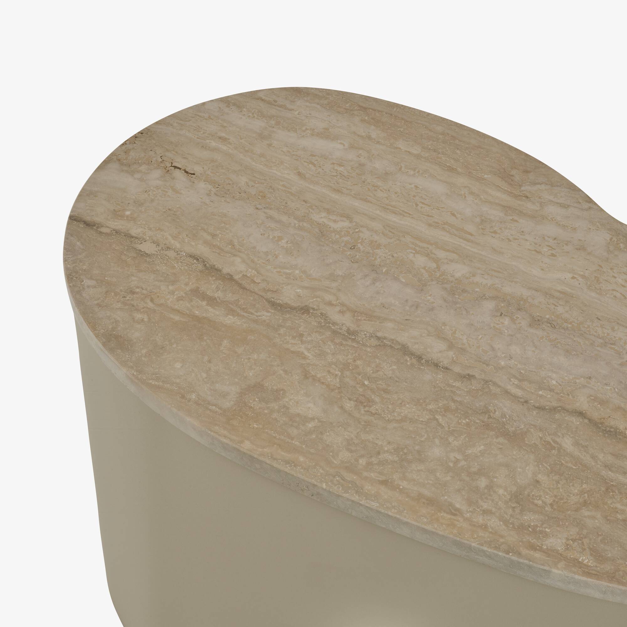 Image Table basse plateau en travertin petit modèle 5