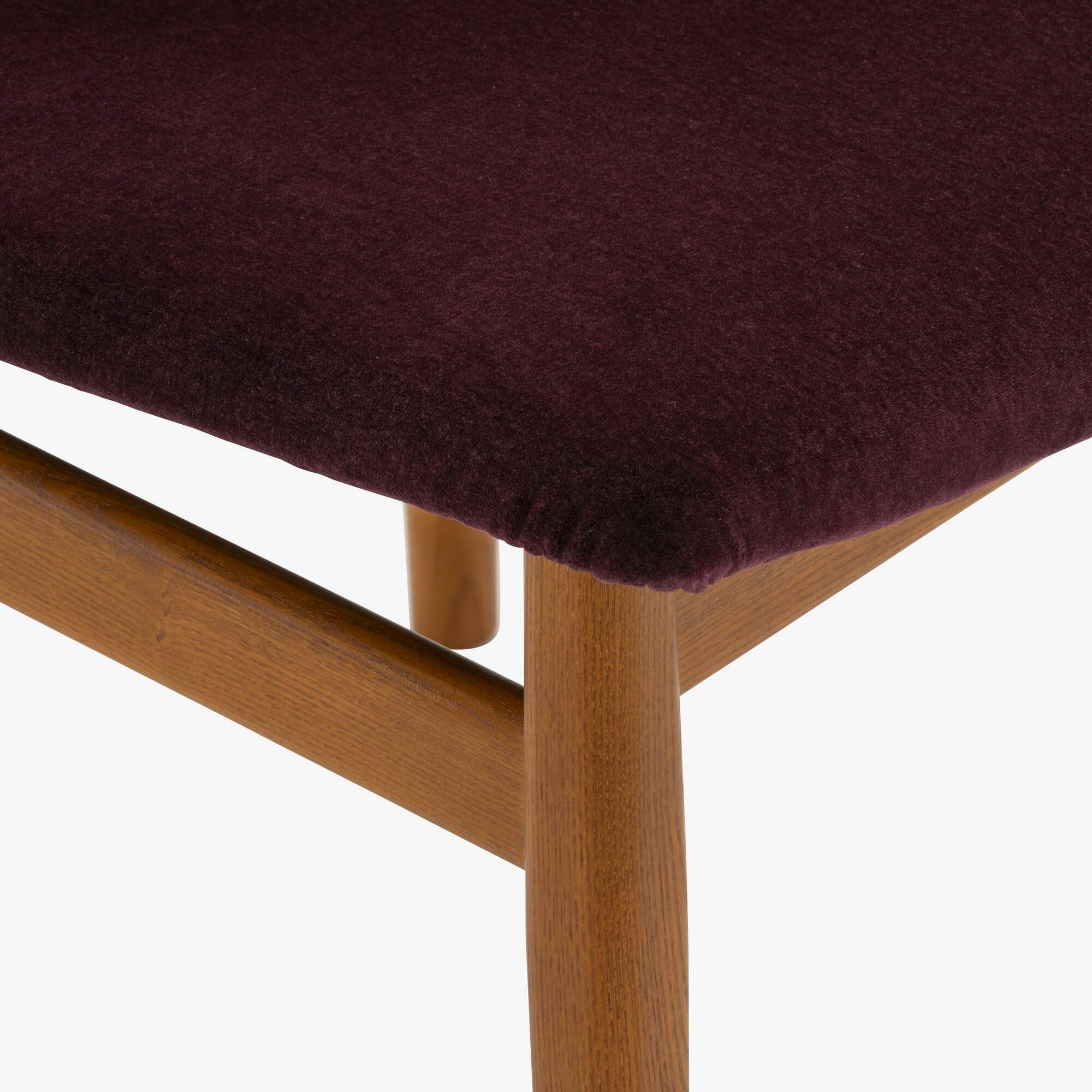 Image Chaise frêne teinté guariche  5