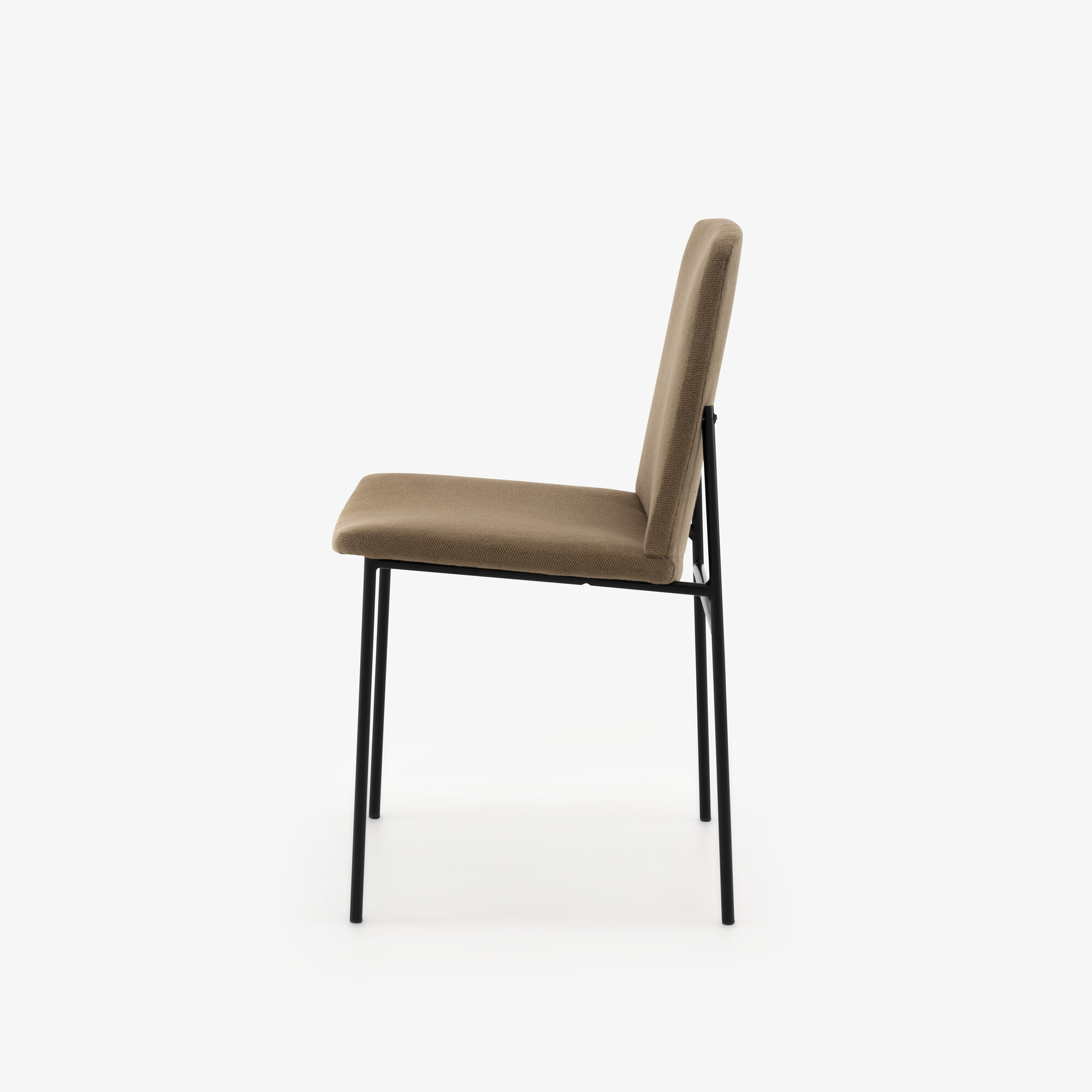 Image Chaise piétement laqué noir satiné  3