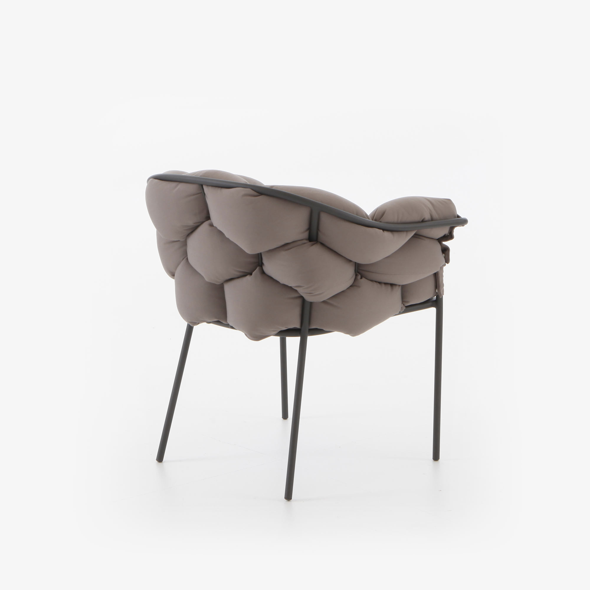 Image Carver chair taupe / charcoal structure  5