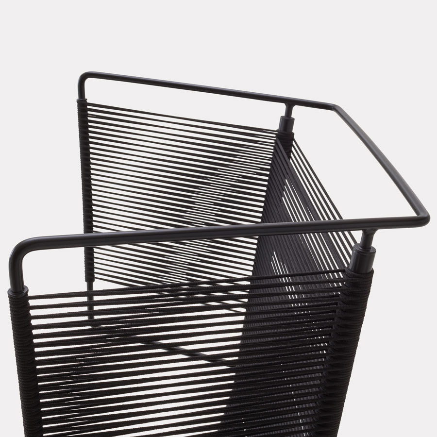 Image Fauteuil noir indoor / outdoor 6