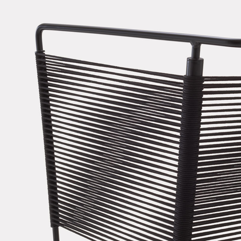 Image Fauteuil noir indoor / outdoor 7