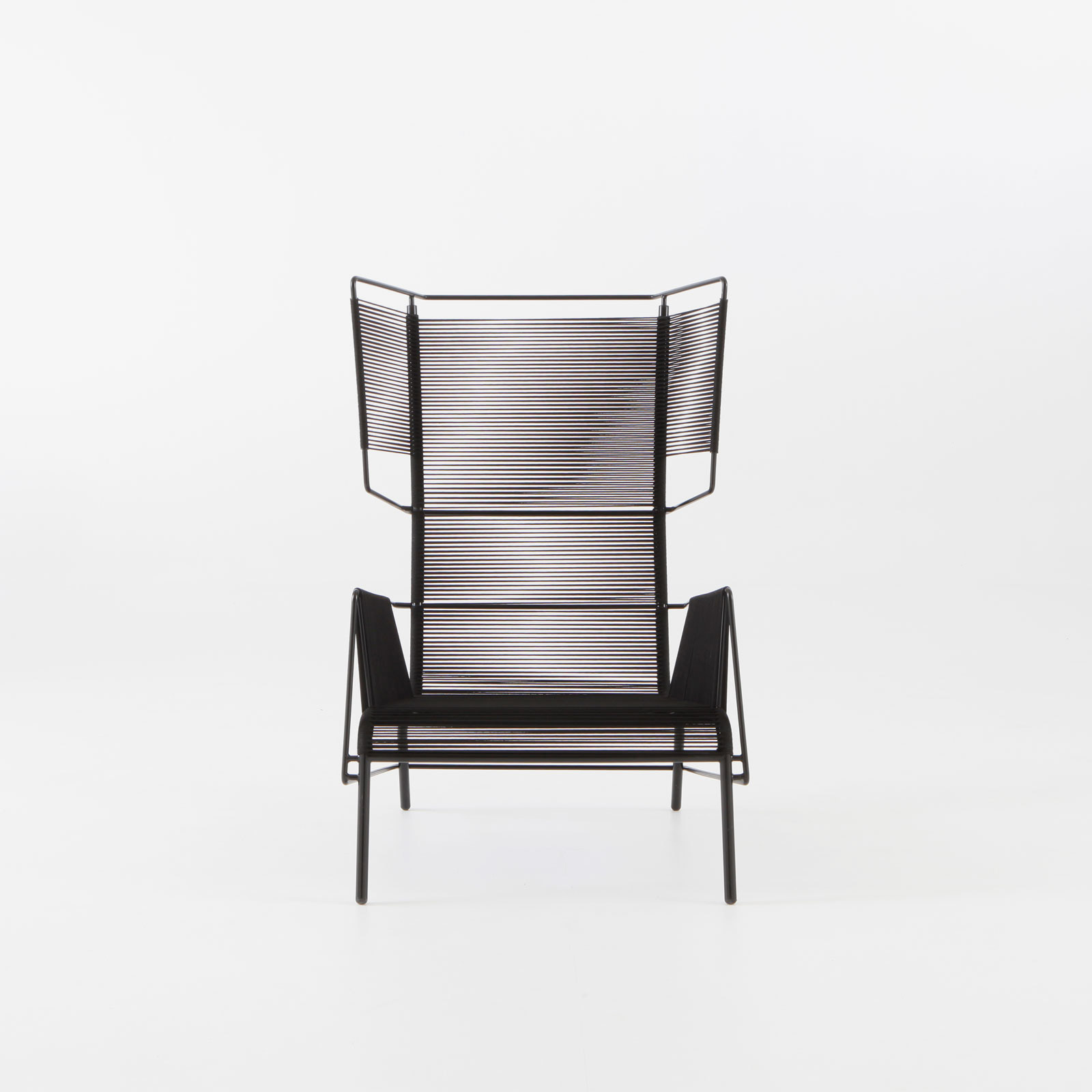 Image Fauteuil noir indoor / outdoor 1
