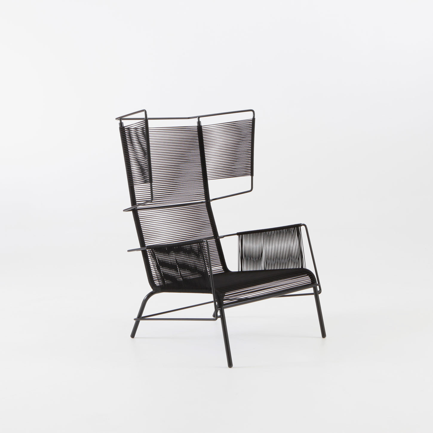 Image Fauteuil noir indoor / outdoor 2