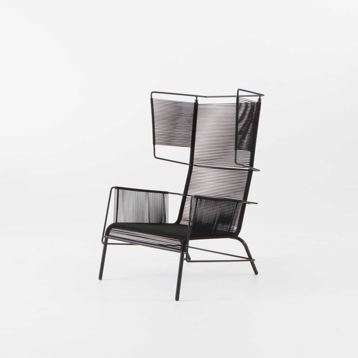 Image Fauteuil noir indoor / outdoor 3