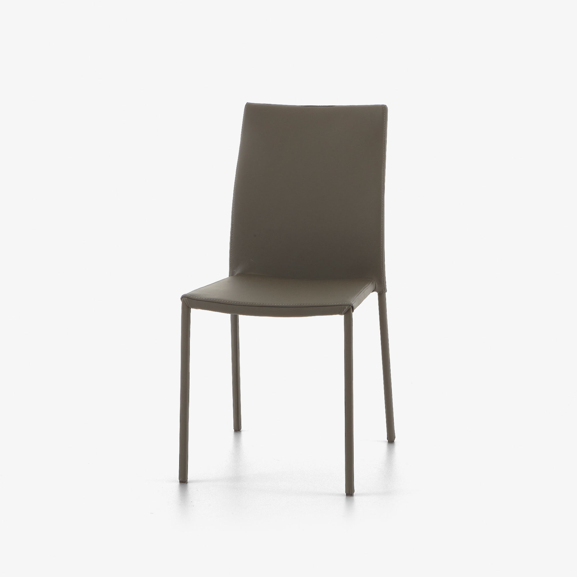 Image Chair grey leather  2