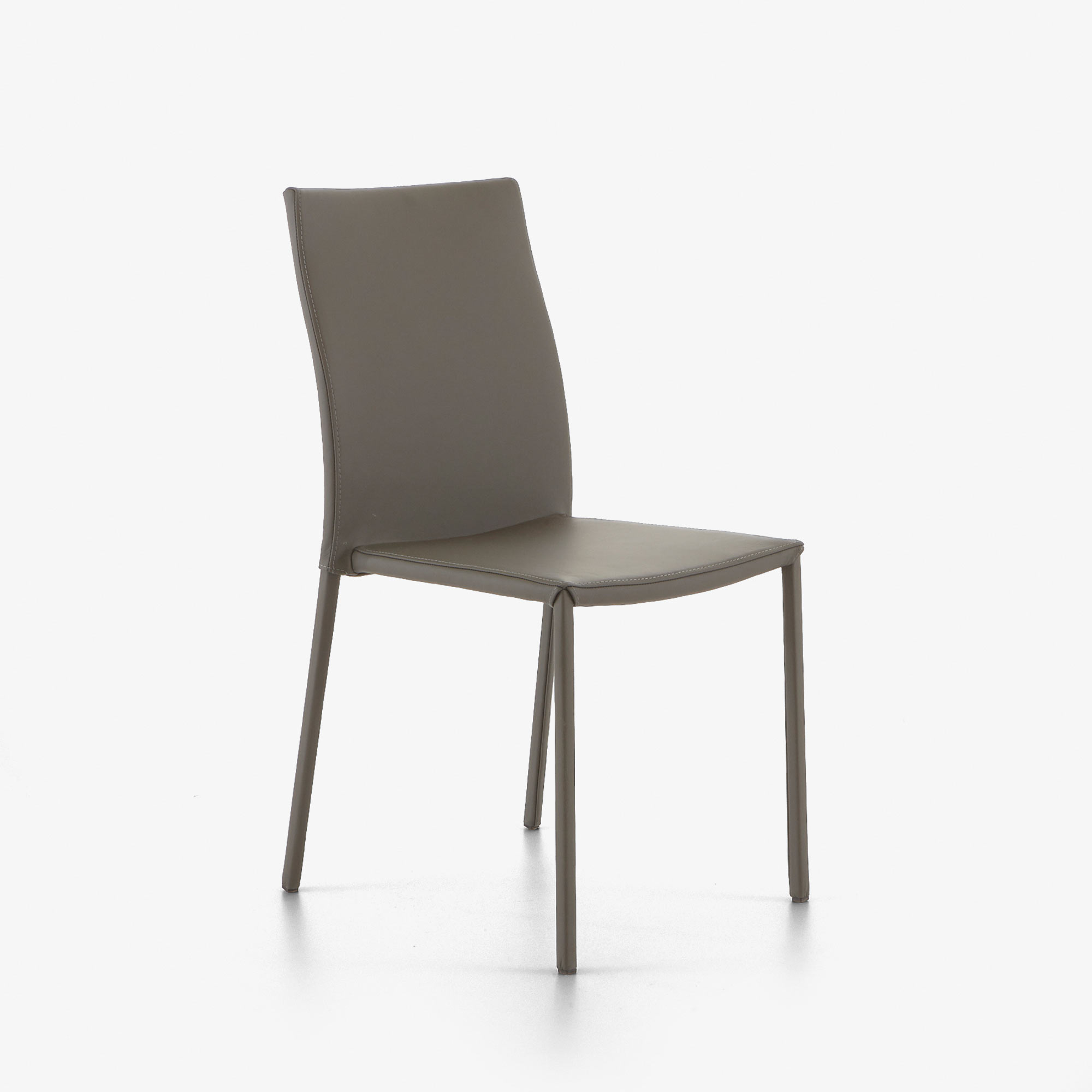 Image Chair grey leather  7