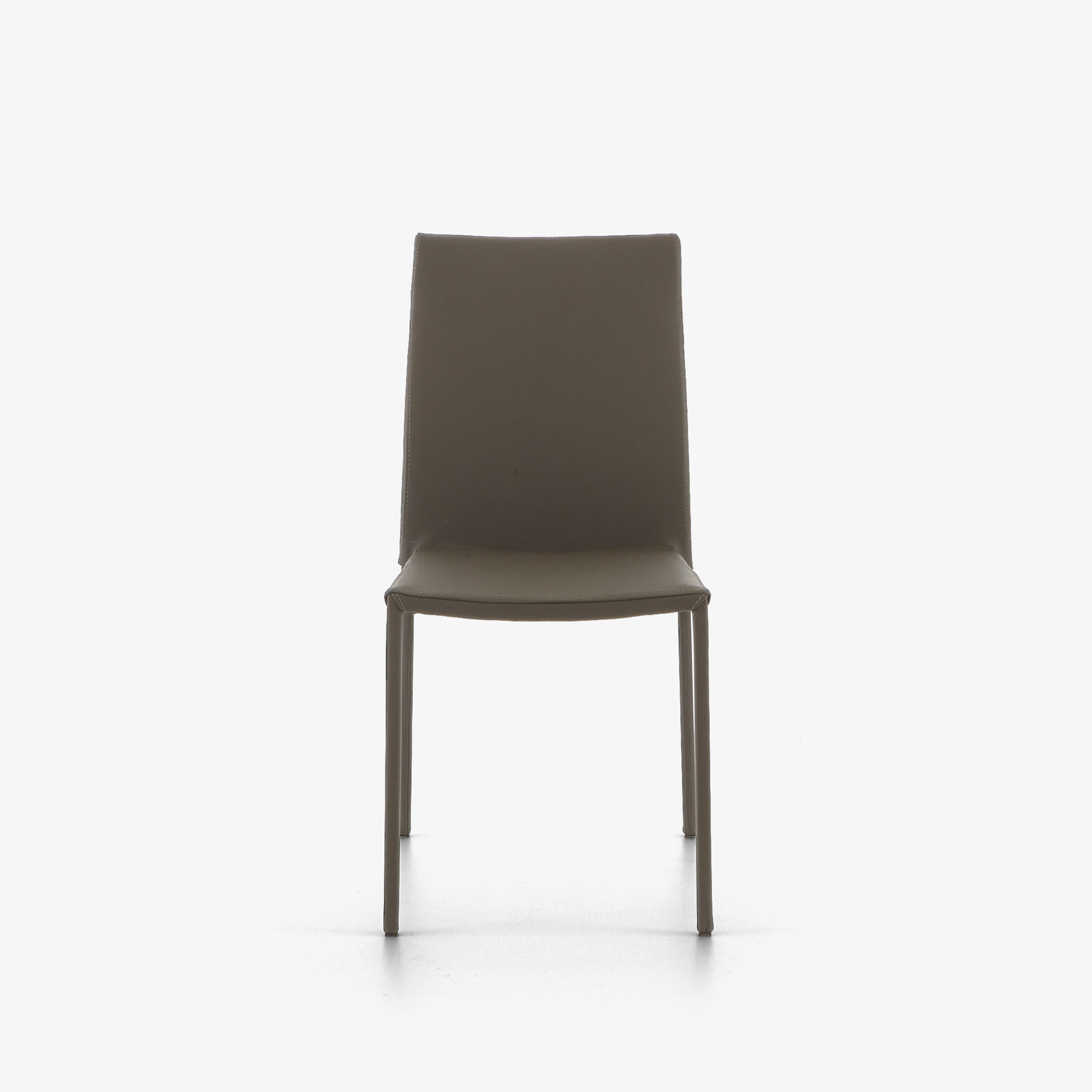 Image CHAIR GREY LEATHER 