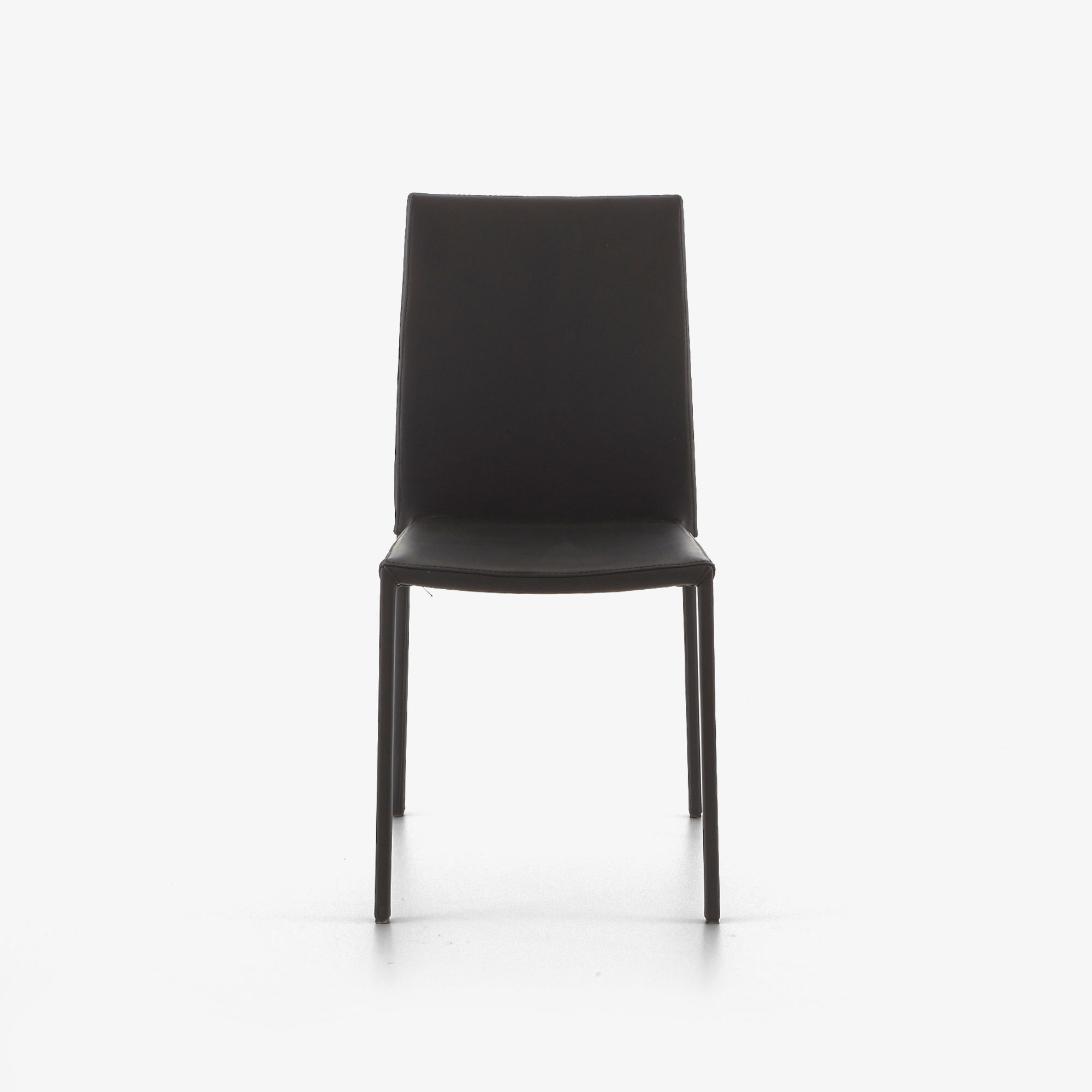 Image Chair black leather  1