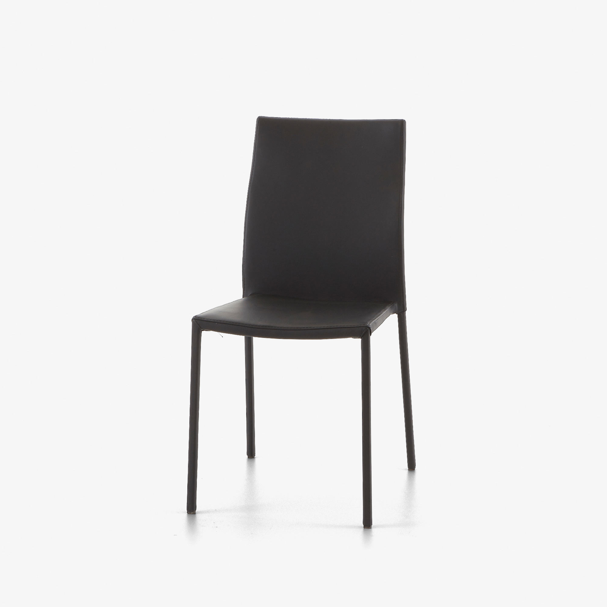 Image Chair black leather  2
