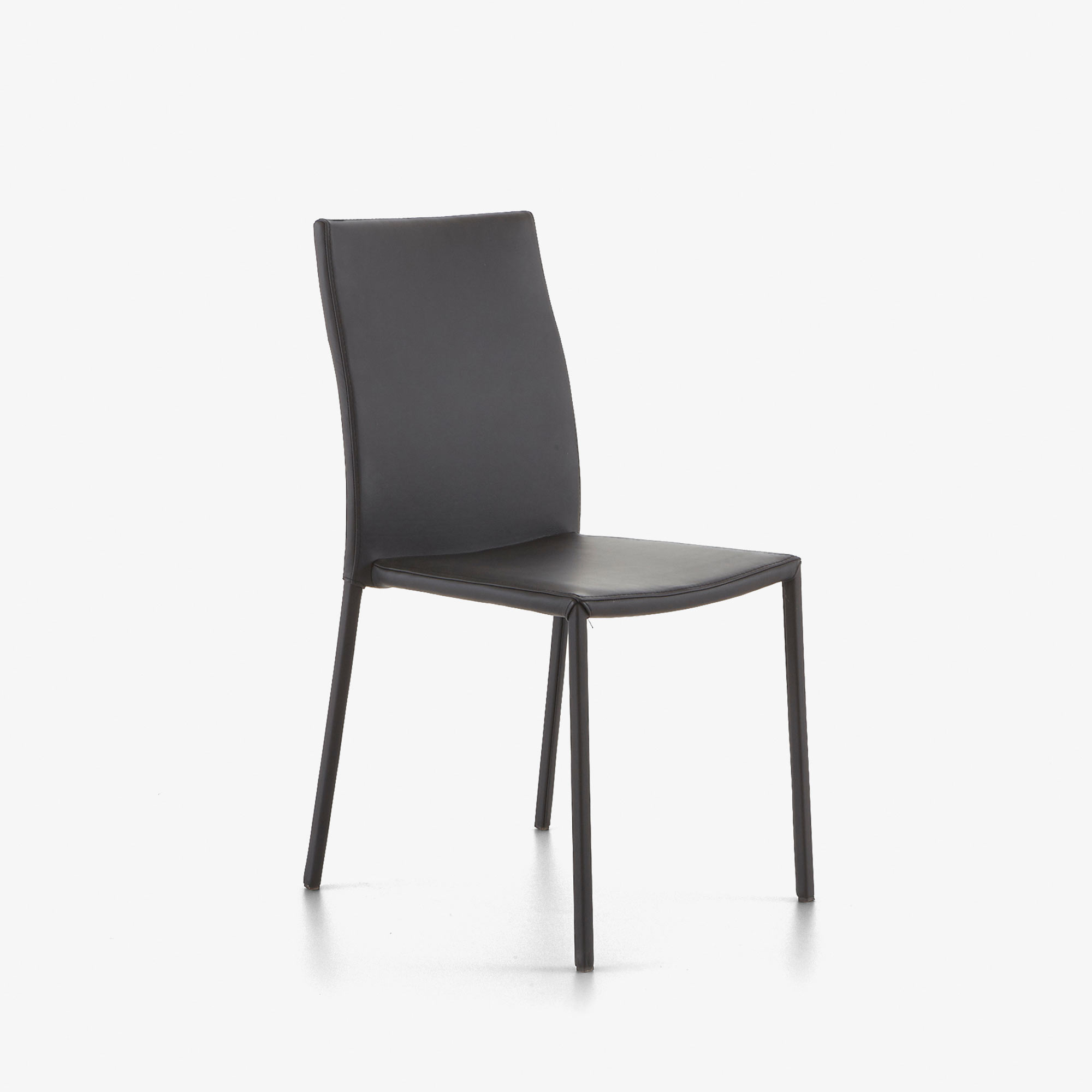 Image Chair black leather  7