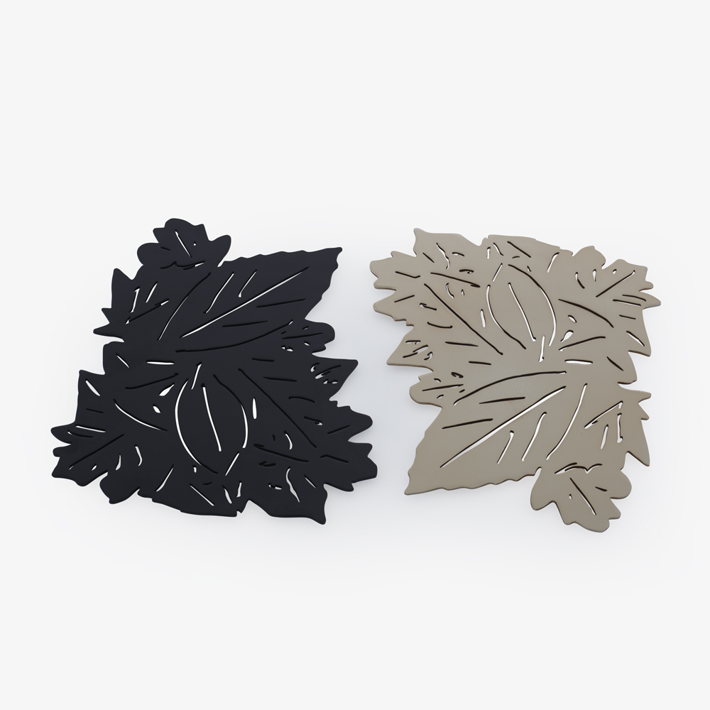 Image Repose plat noir mat  3