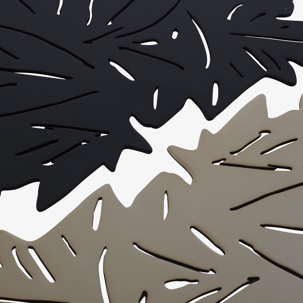 Image Repose plat noir mat  5