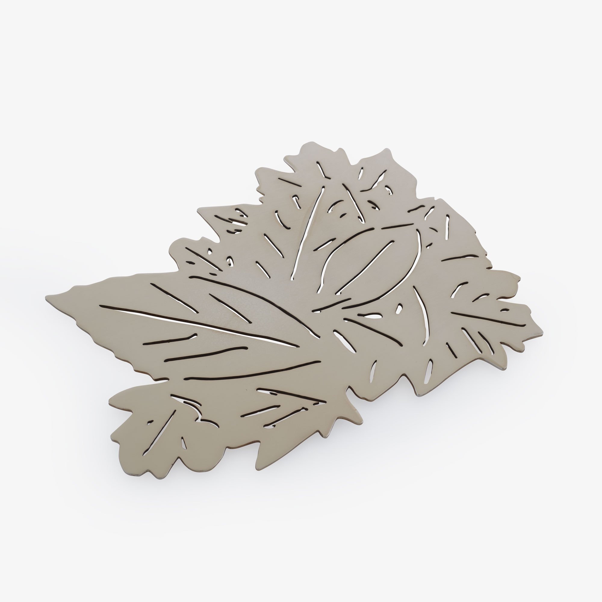 Image Plate stand matte beige-pink  1