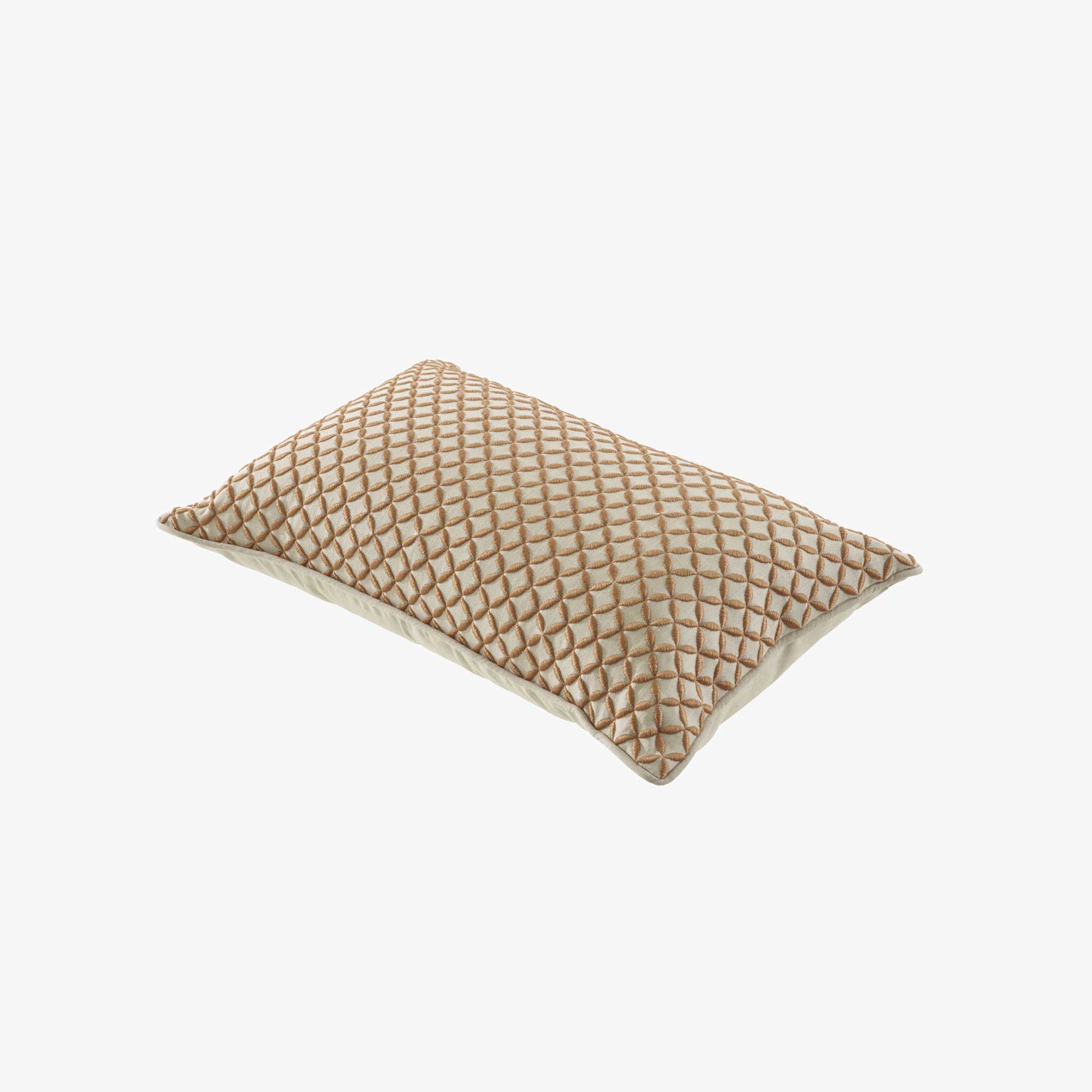 Image Coussin broderie bronze  1