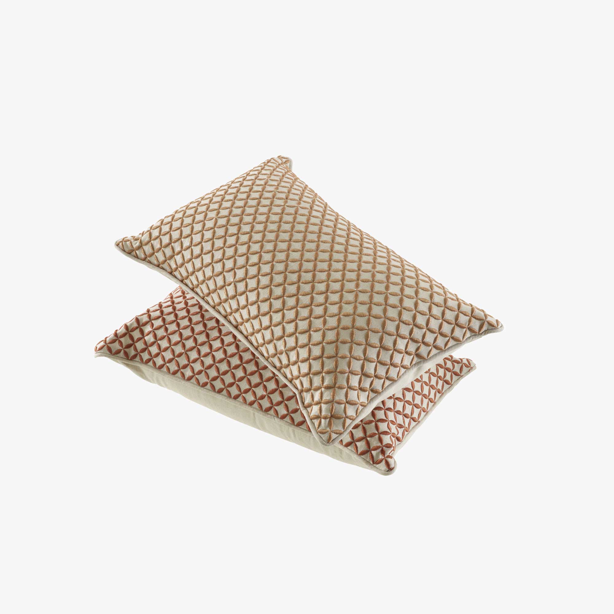 Image Coussin broderie bronze  2