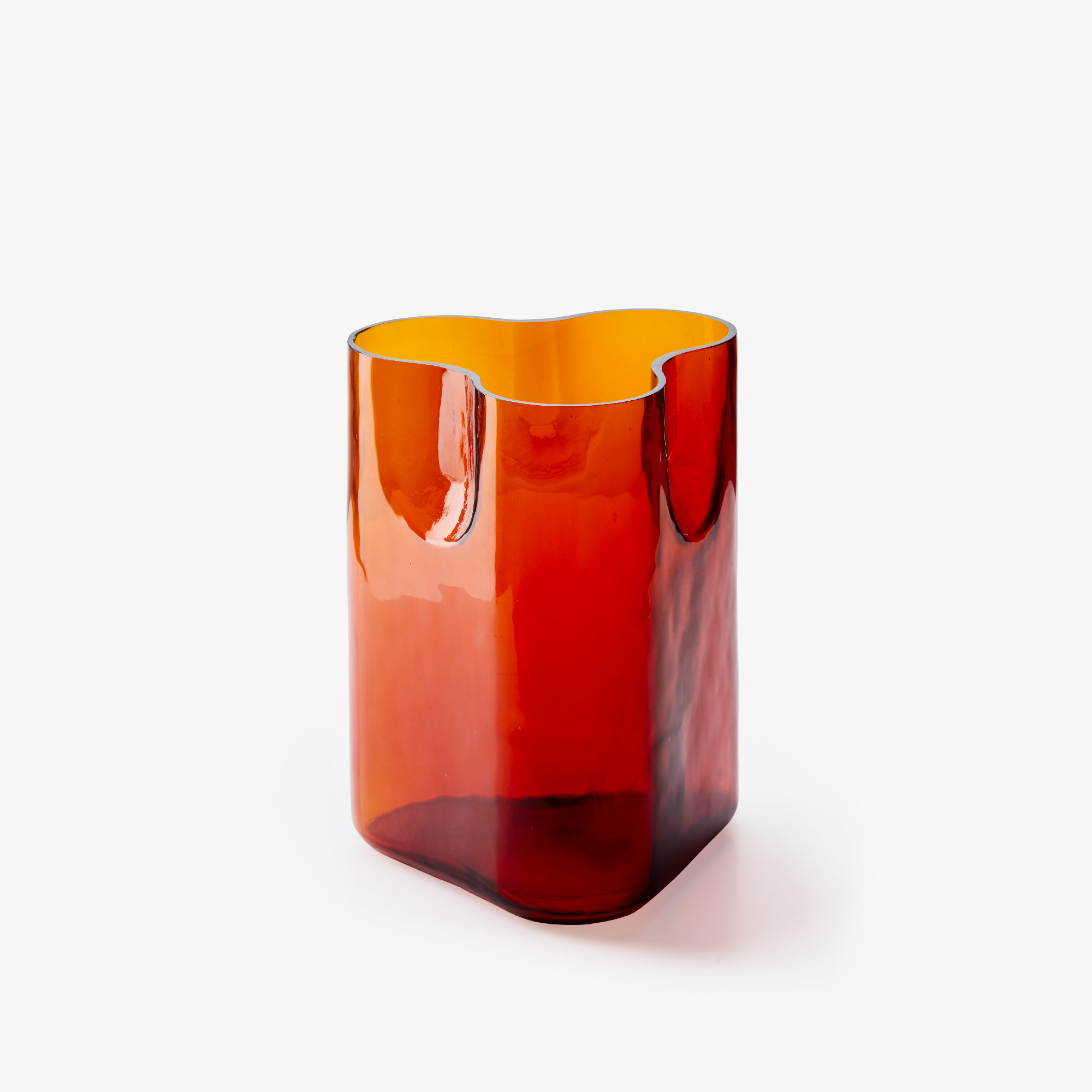 Image Vase large amber 1