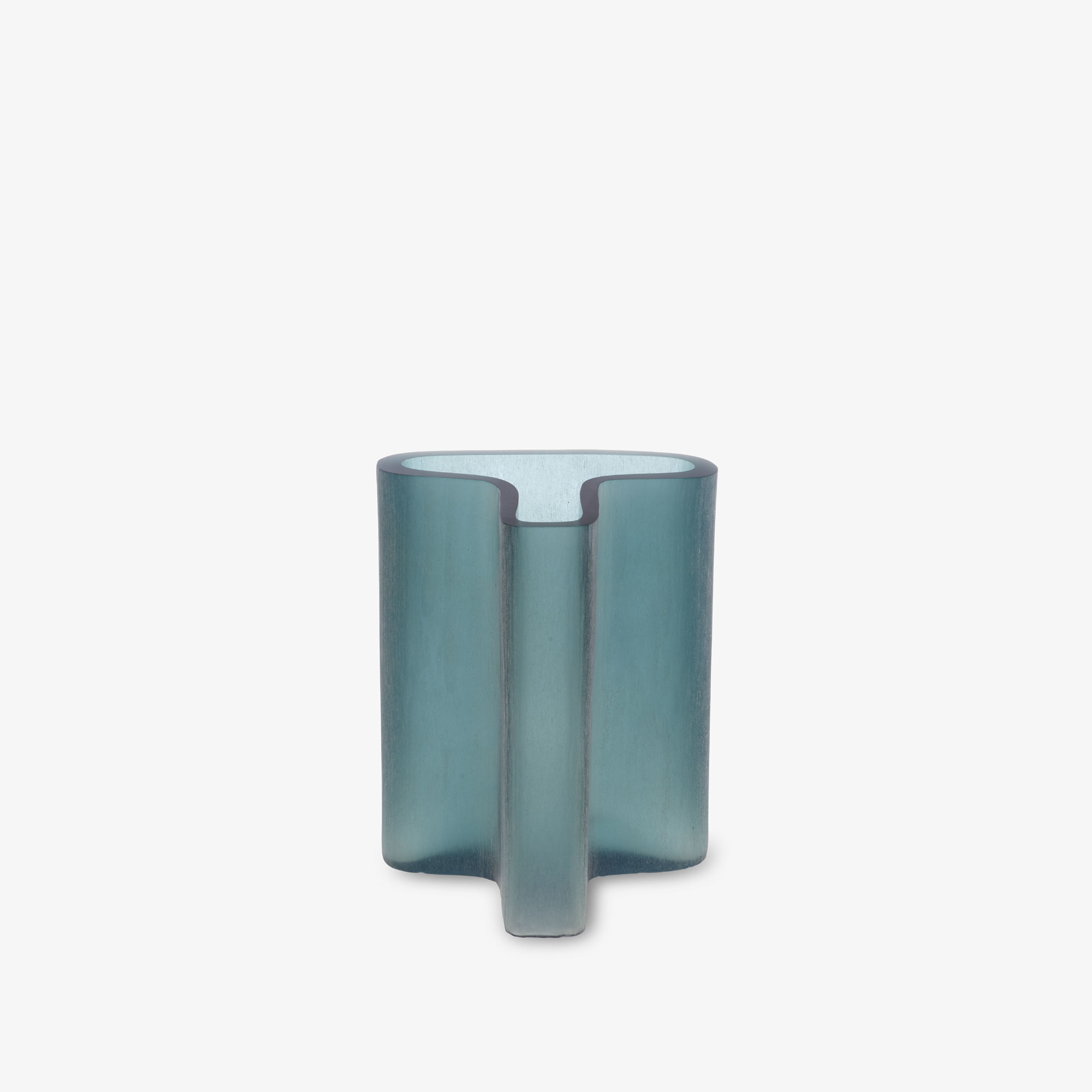 Image VASE GREY BLUE PETIT MODÈLE