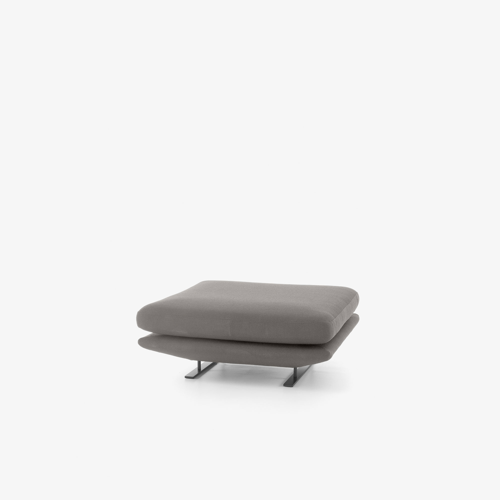 Image Small square footstool depth 100  4