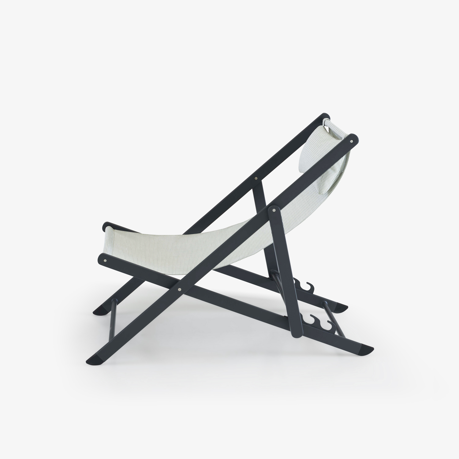 Image Set of 2 deck chairs epidote (green)  3