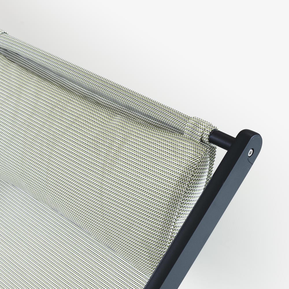 Image Set of 2 deck chairs epidote (green)  5