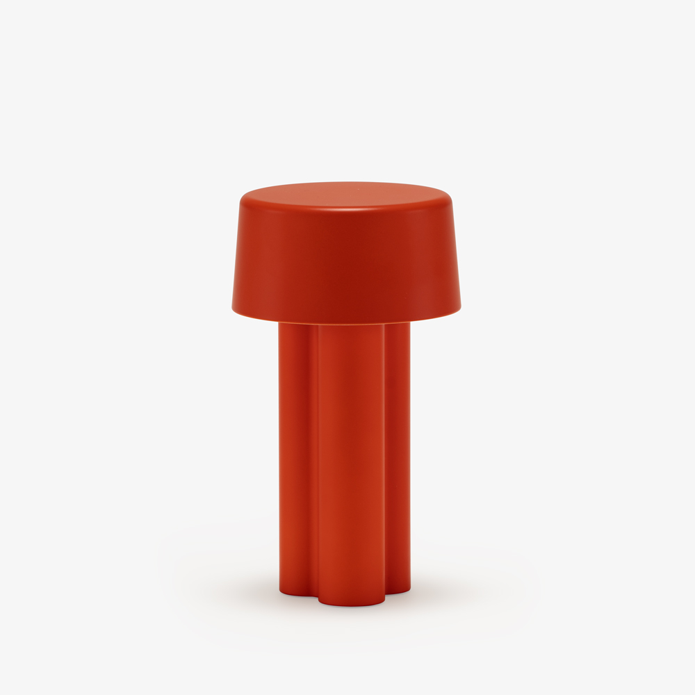 Image Lampe à poser orange  1