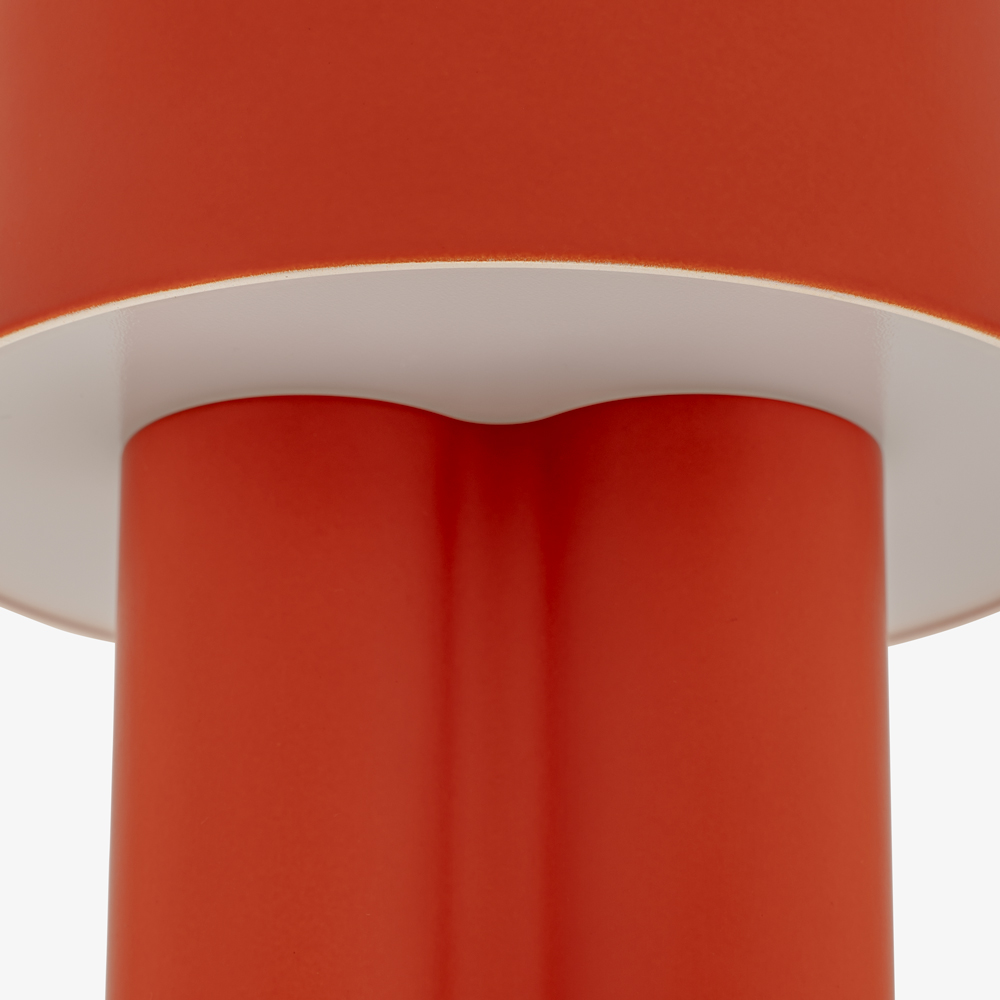 Image Lampe à poser orange  5