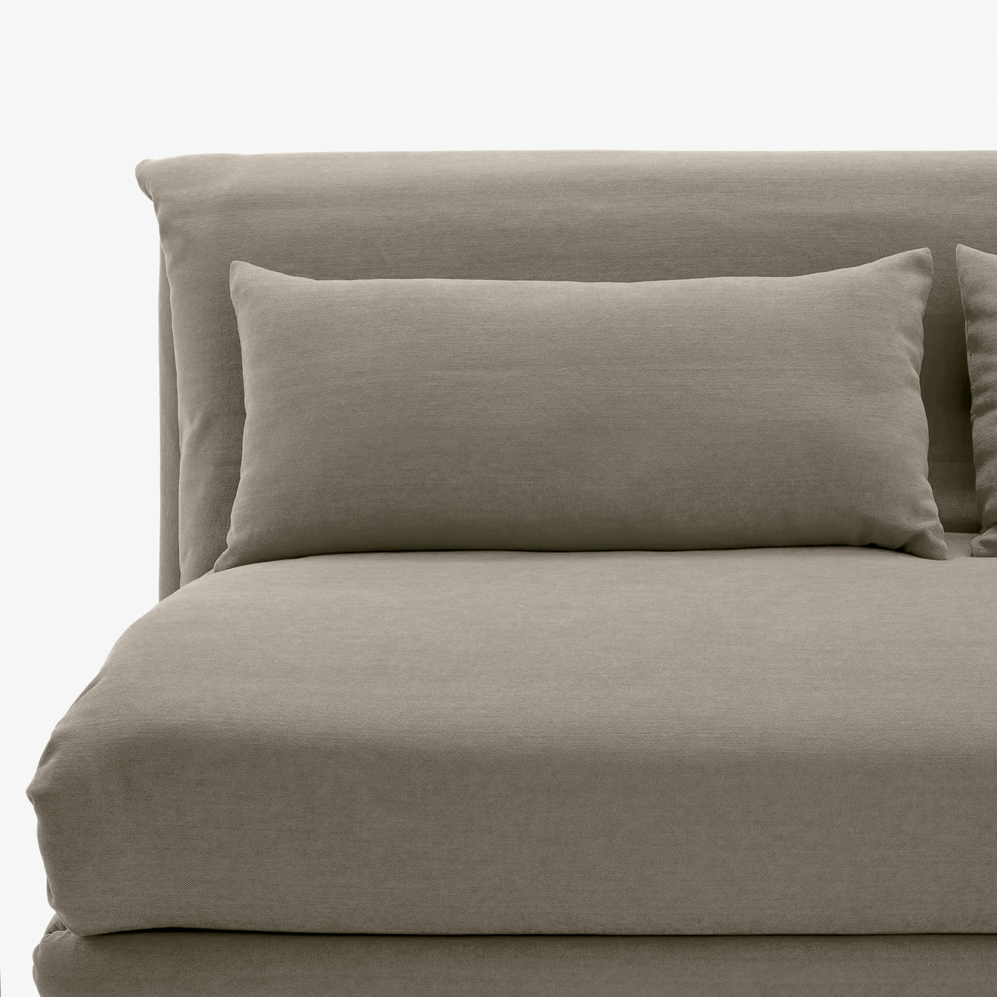 Image Bedsettee 155 without arms with lumbar cushions bultex mattress amalfi fabric 7