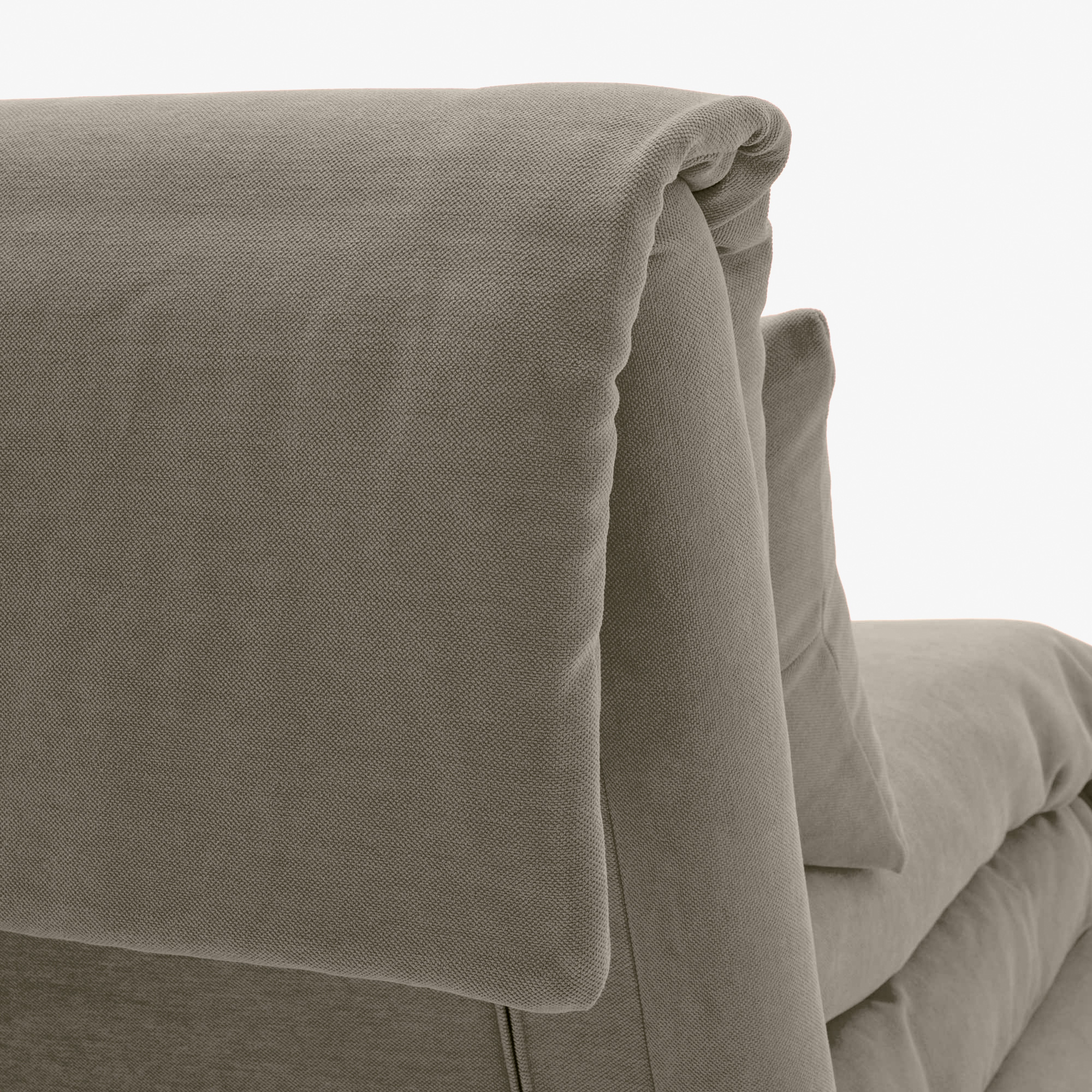 Image Bedsettee 155 without arms with lumbar cushions bultex mattress amalfi fabric 8