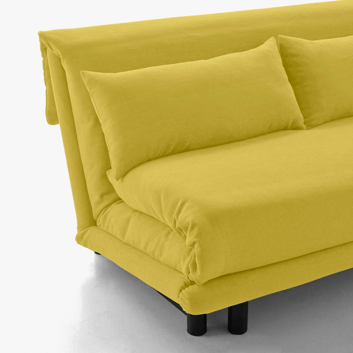 Image Banquette-lit 155 avec cale-reins matelas bultex tissu amalfi 9