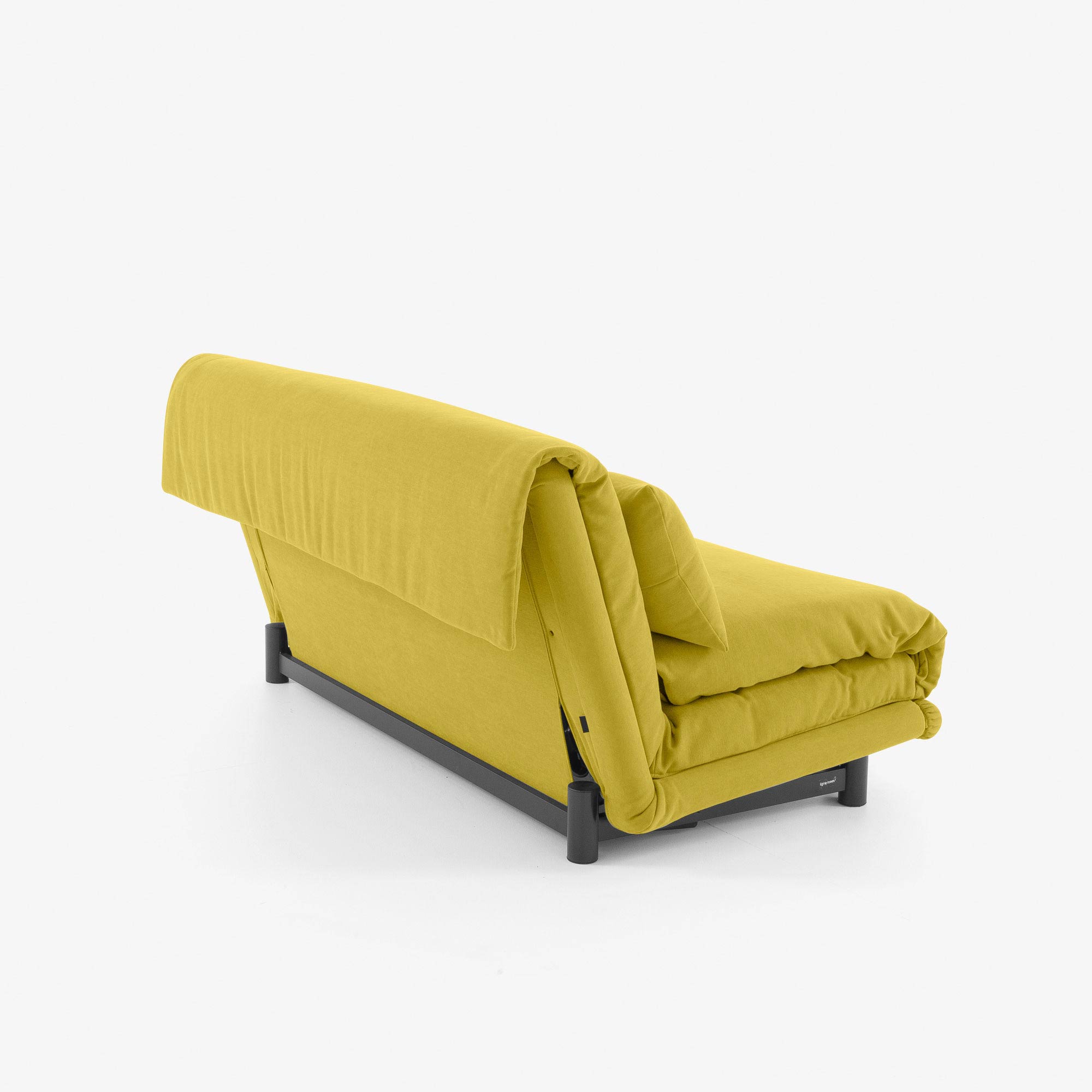 Image Banquette-lit 155 avec cale-reins matelas bultex tissu amalfi 4