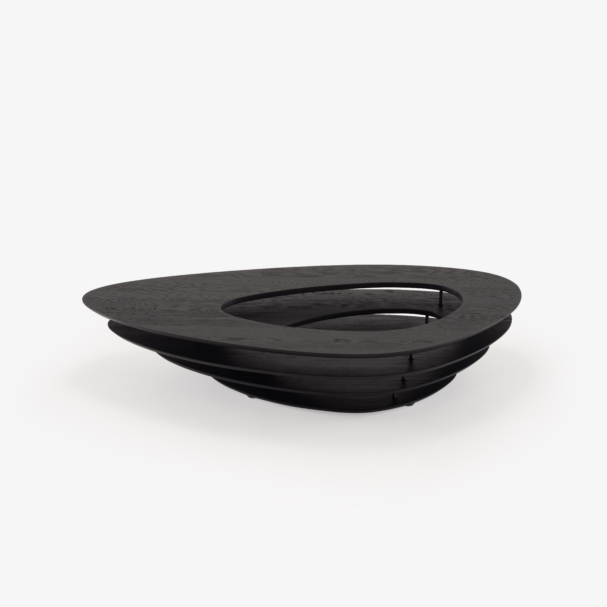 Image Low table black stained ash  2