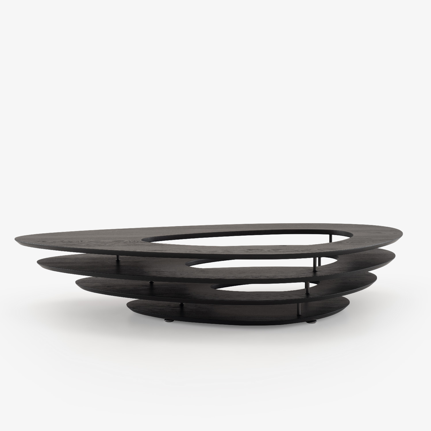 Image LOW TABLE BLACK STAINED ASH 