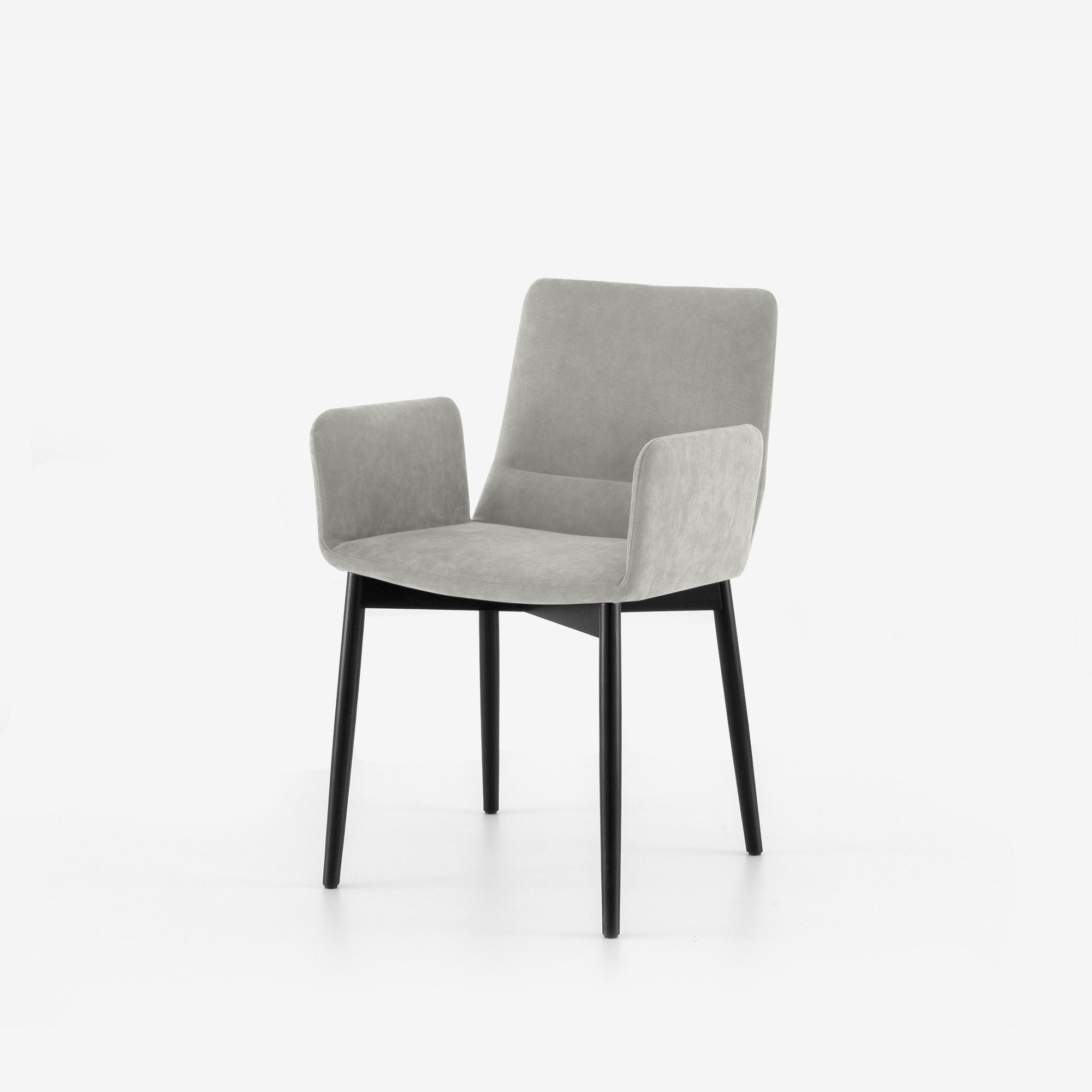 Image Carver chair base black-stained beech  2