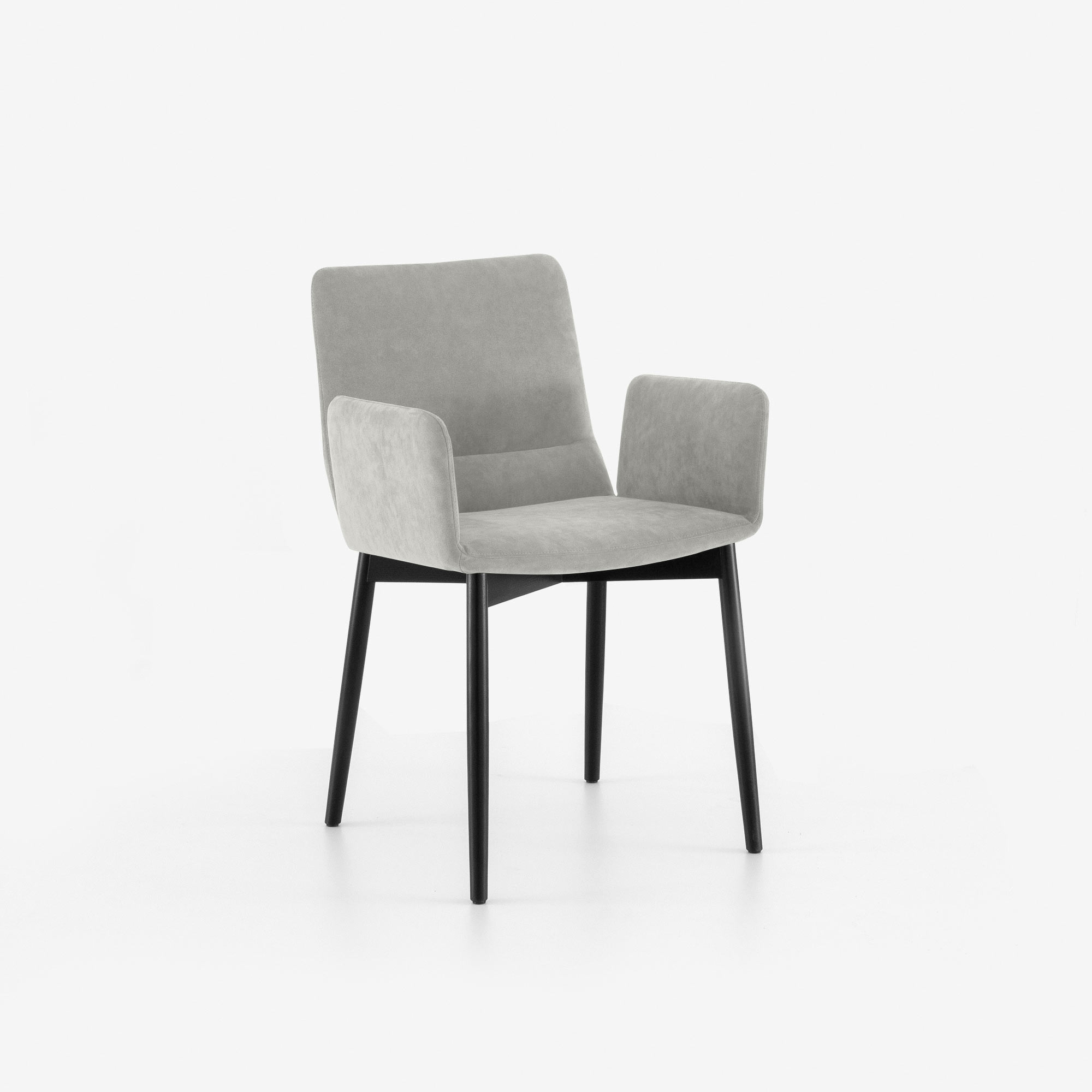 Image Carver chair base black-stained beech  5