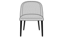 CHAIR FABRIC-LIGHT GREY 