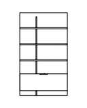 LAMBRIS AVEC COFFRE BAS