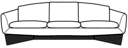 LARGE SETTEE  